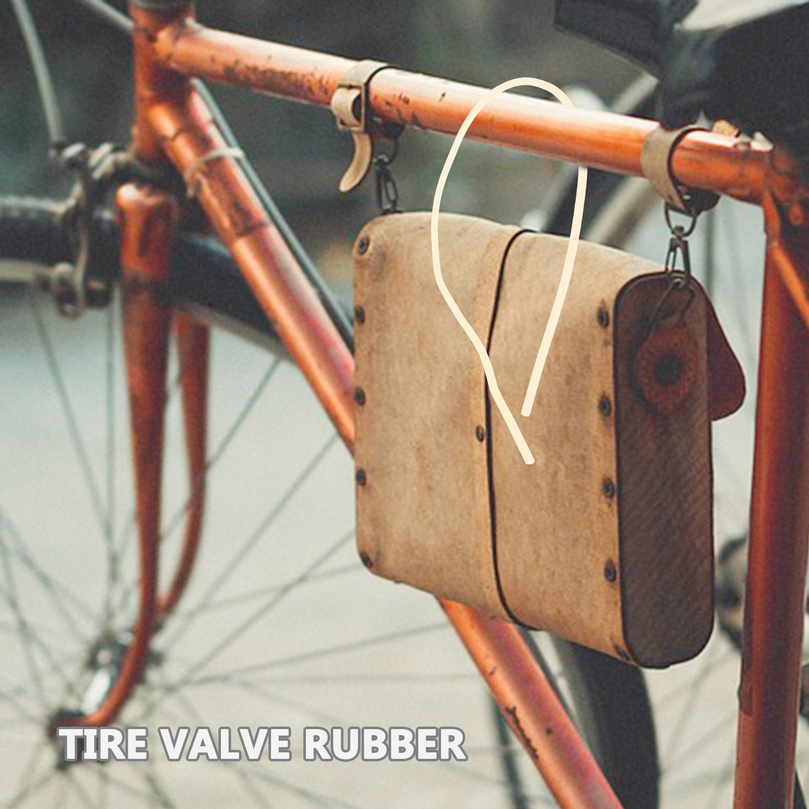 Commuting With Road Bike - 20Pcs Bicycle Tire Valve Core Rubber