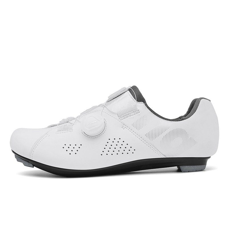 Cycling Commuter Shoes - Single‑Buckle Road Cycling Shoes, Stiff Reinforced