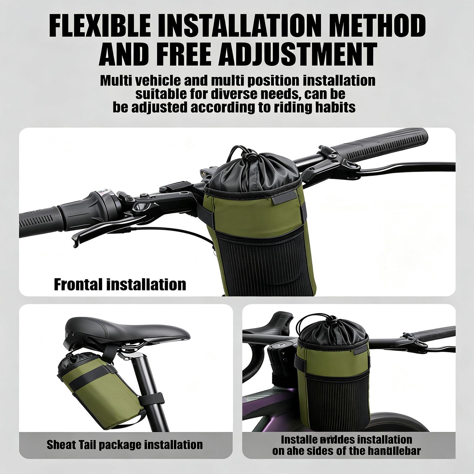 Commuting With Road Bike - Cup Holder For Bike Thermal Bicycle