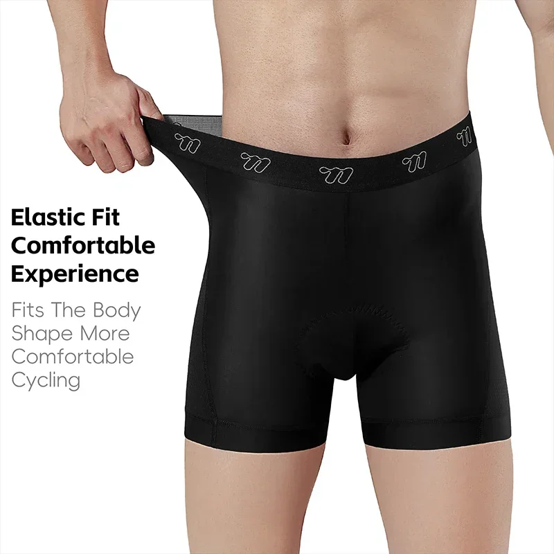 Cycling Shorts For Commute - WEST BIKING Men Cycling Underwear Padded