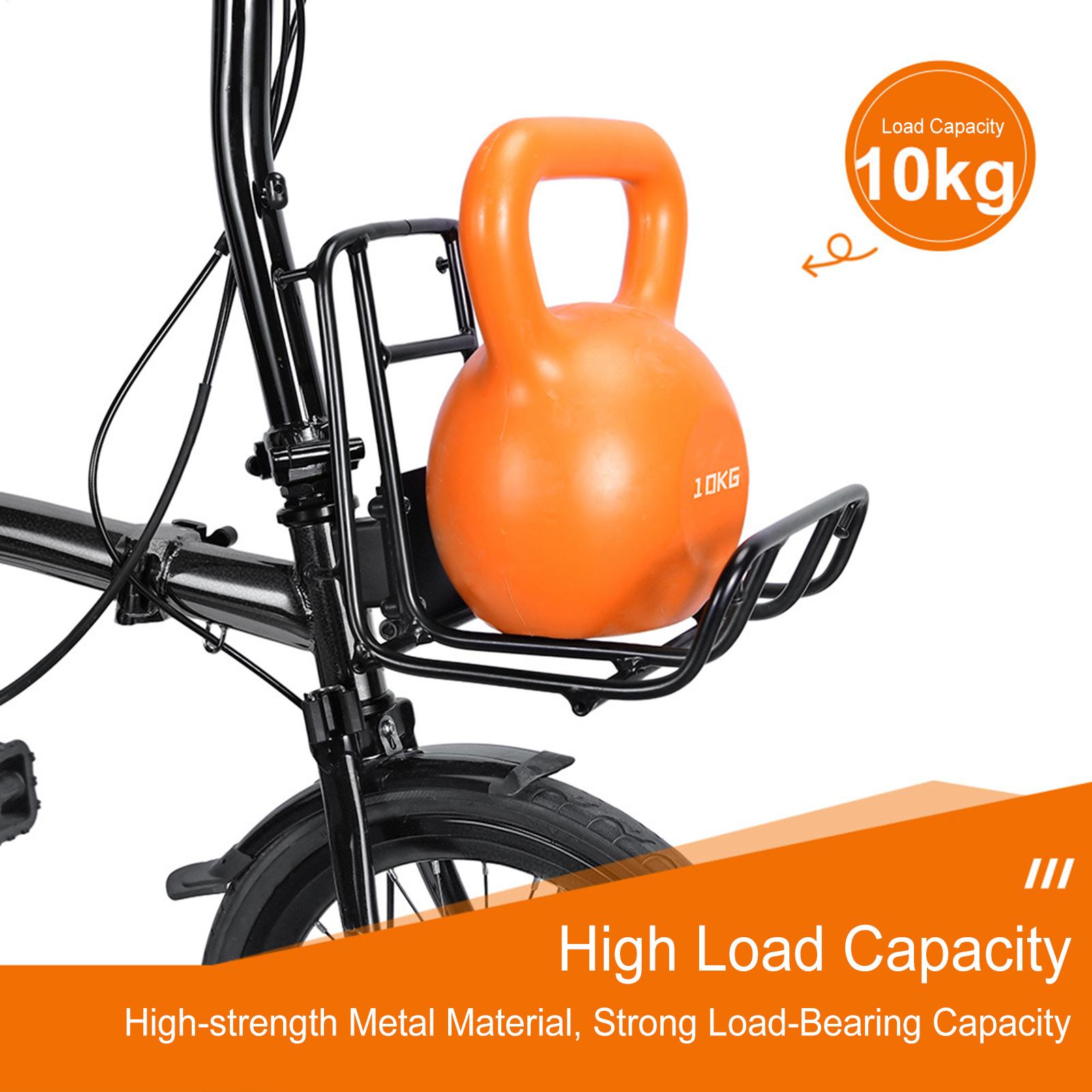 Commuter Cycling - Quick Release Front Bike Rack 10kg