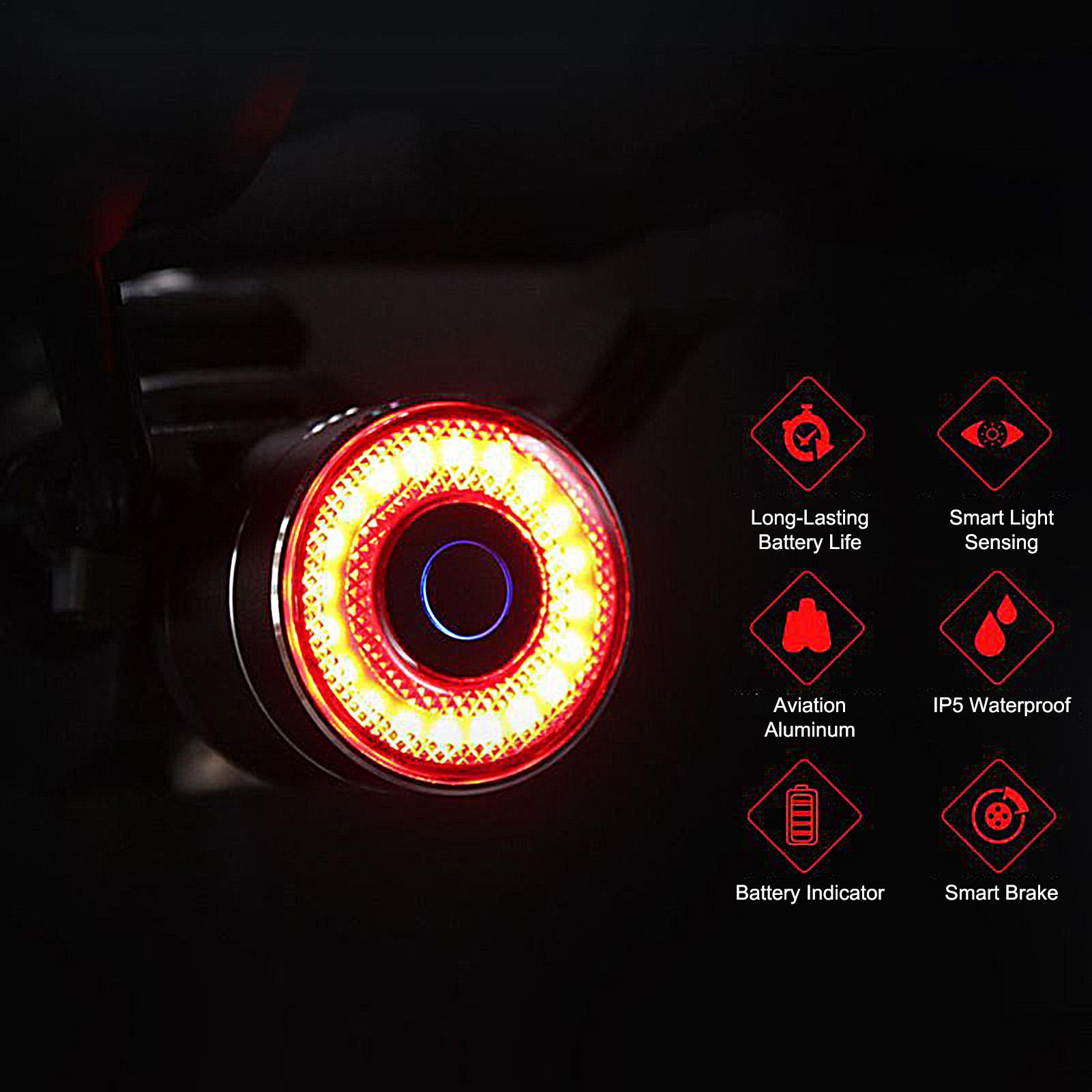Bike Rear Light Smart Bike Bac - đánh giá và giá Commuting With Road Bike