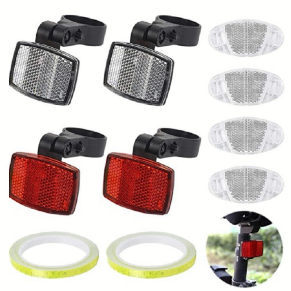 Enhance Visibility Front Rear  - đánh giá và giá Spoke Reflector Set