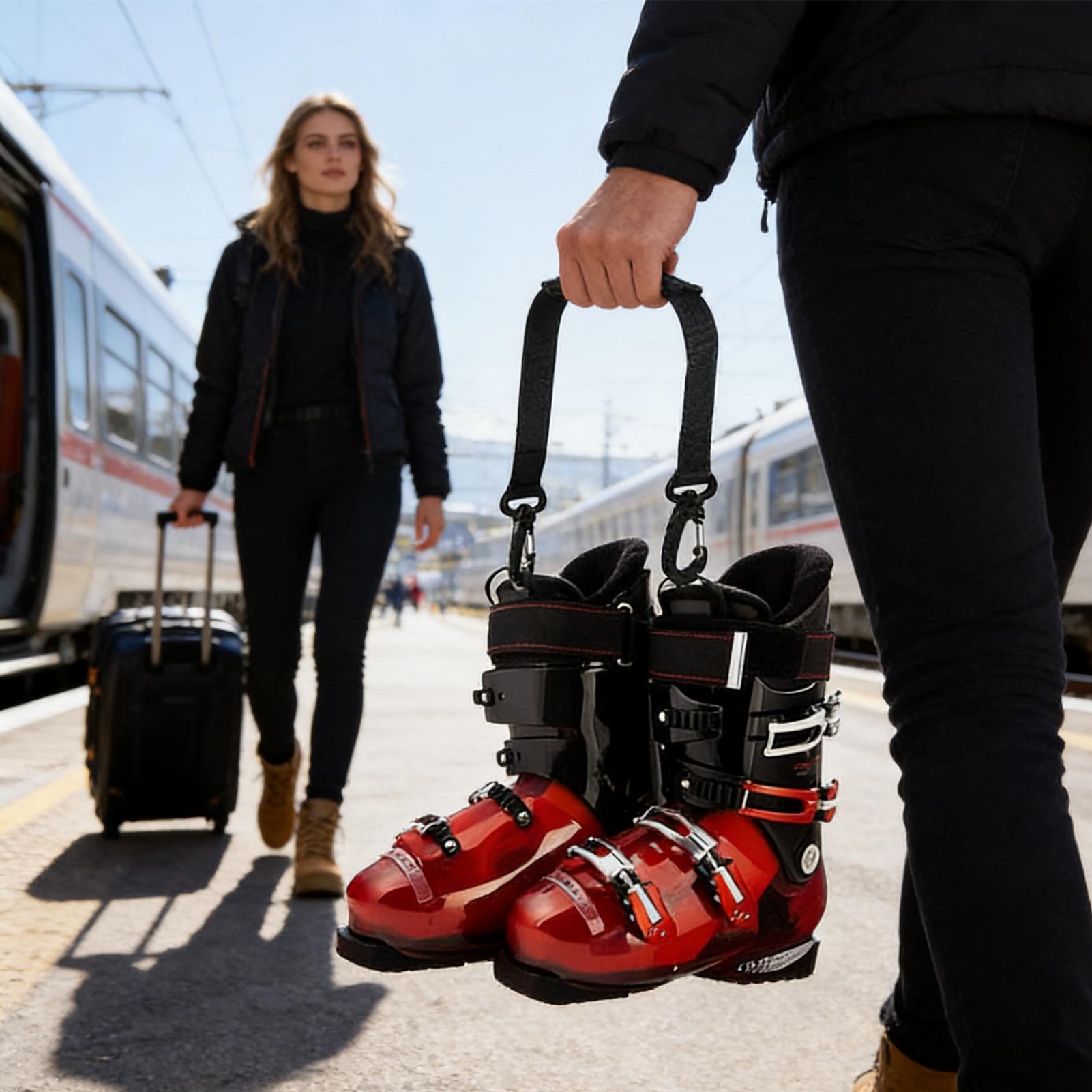 Ski Boot Straps Gear Shoulder  - đánh giá và giá Cycling Commuting