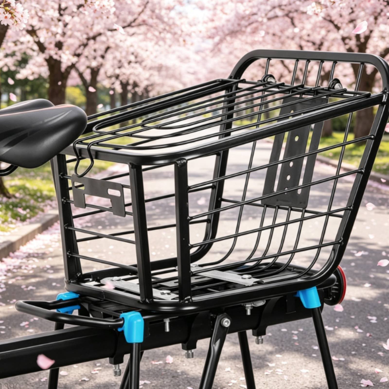 Folding Rear Bike Basket Folda - đánh giá và giá Cycling Commute Gear