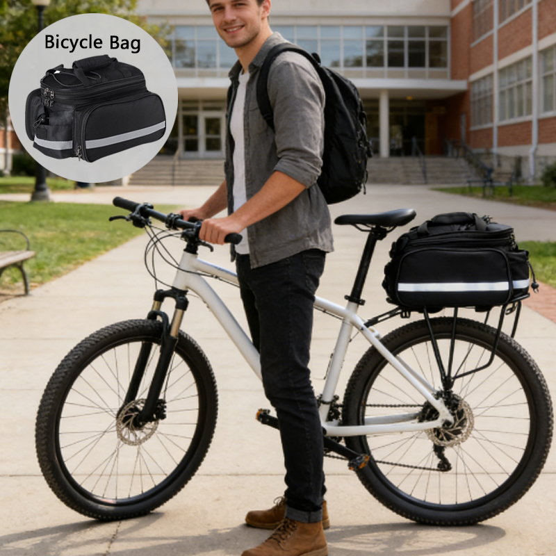 1pcs Bicycle Trunk Bag Bike Re - đánh giá và giá Cycling Commute Rain