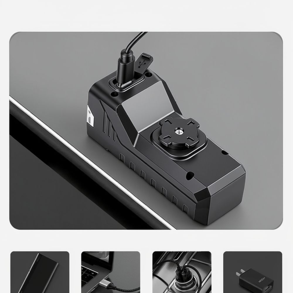 Solar Bicycle Headlight USB Re - đánh giá và giá Cycling Commute Gear