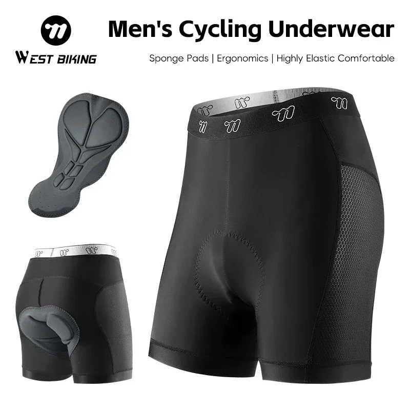 WEST BIKING Men Cycling Underw - đánh giá và giá Cycling Shorts For Commute