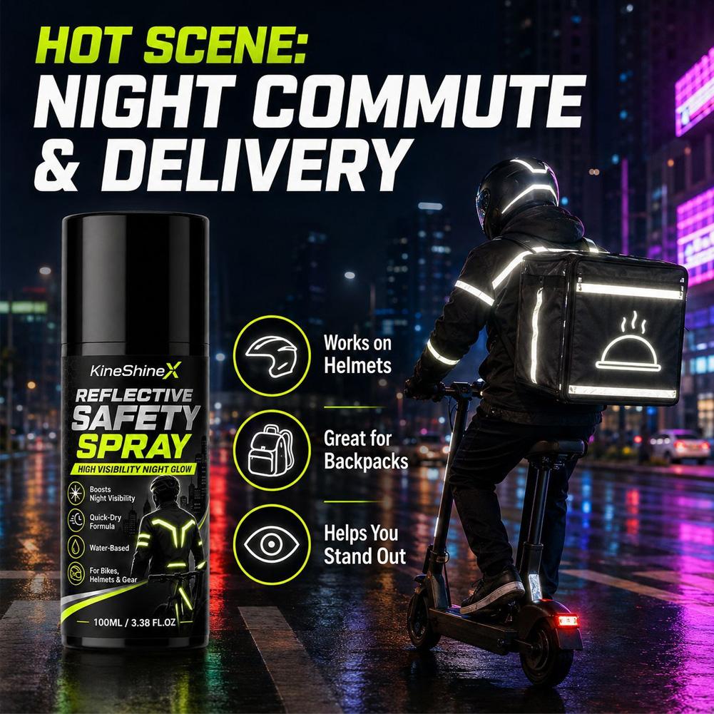 Night Reflective Safety Spray  - đánh giá và giá Cycling Commute Gear