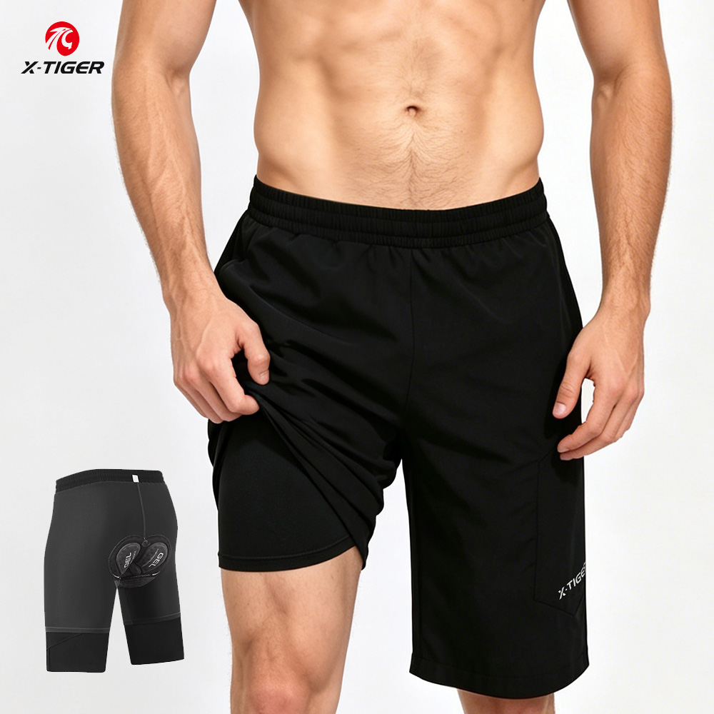 X-TIGER 2 in 1 Cycling Shorts  - đánh giá và giá Cycling Shorts For Commute
