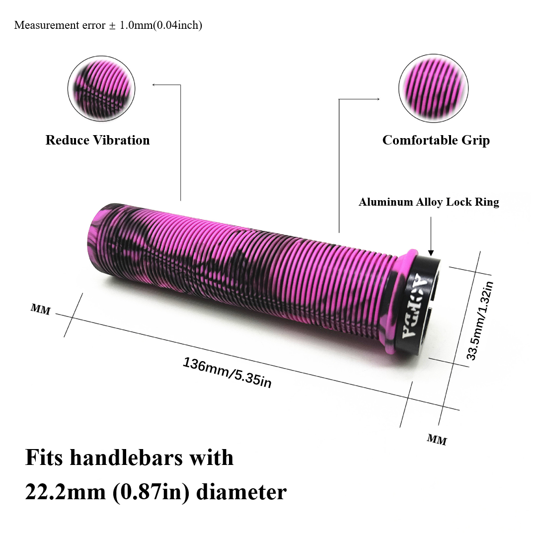 1pair 22.2mm Single-Sided Lock - đánh giá và giá Bell Handlebar Ring